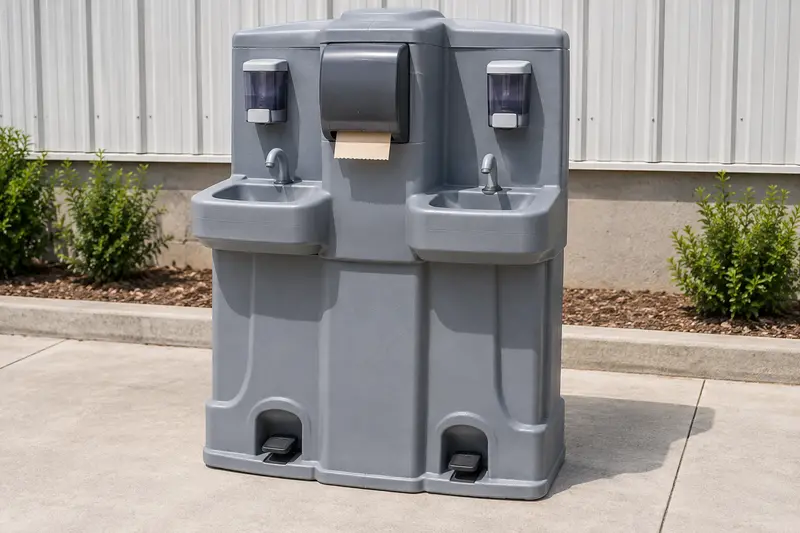 Portable washing station